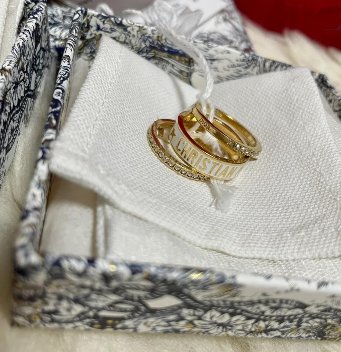 《話題☆》DIOR CODE リングセット